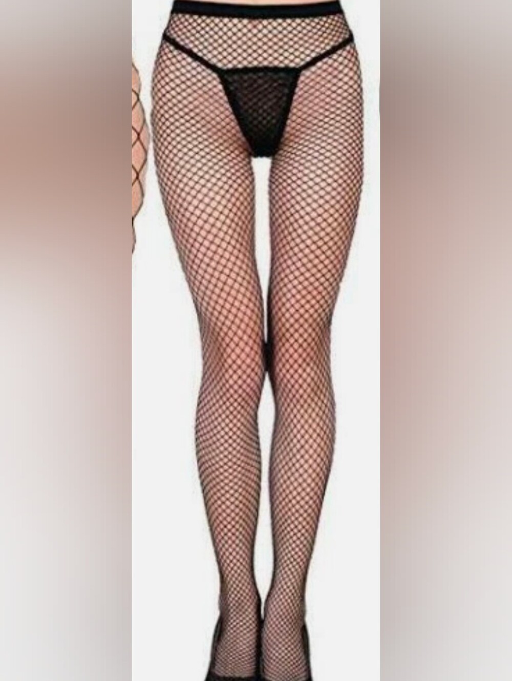 NWT Urban Outfitters Black Diamond Fishnet Tights Festival Y2K Grunge Goth Punk